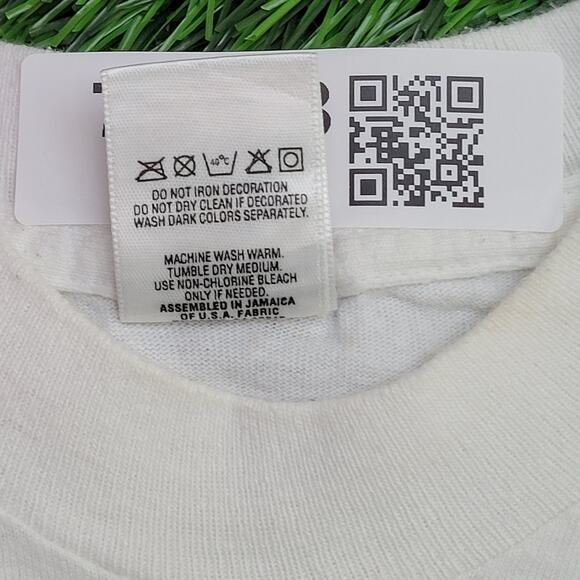 Vintage 90s Beales Street Blues Festival Shirt Medium 19x26 White - Picture 9 of 16